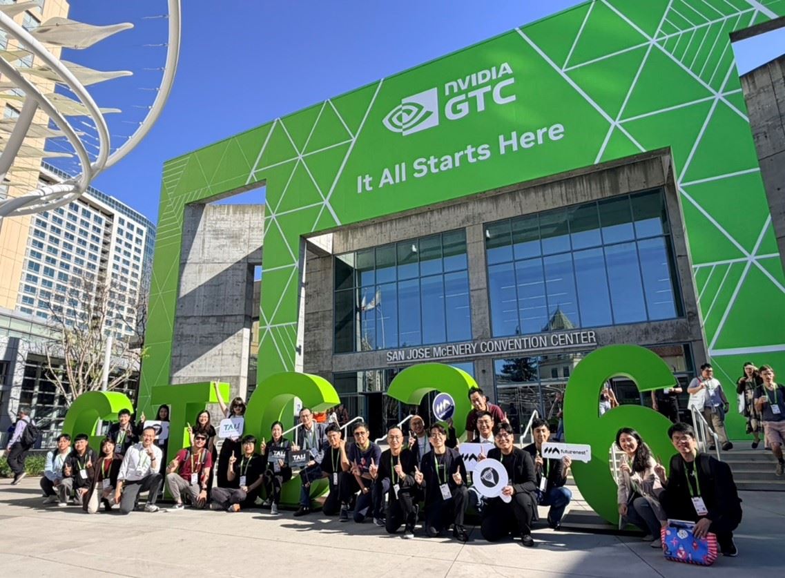 臺灣新創於GTC參展照