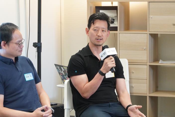 圖四、綠銅科技於2025年6月加入矽谷基地會員， 9月受Taiwan Tech Week邀請參加Open Innovation Day與會座談