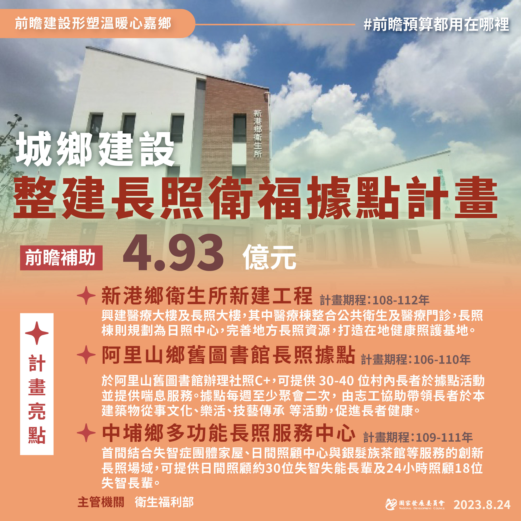 【前瞻建設形塑溫暖心嘉鄉】