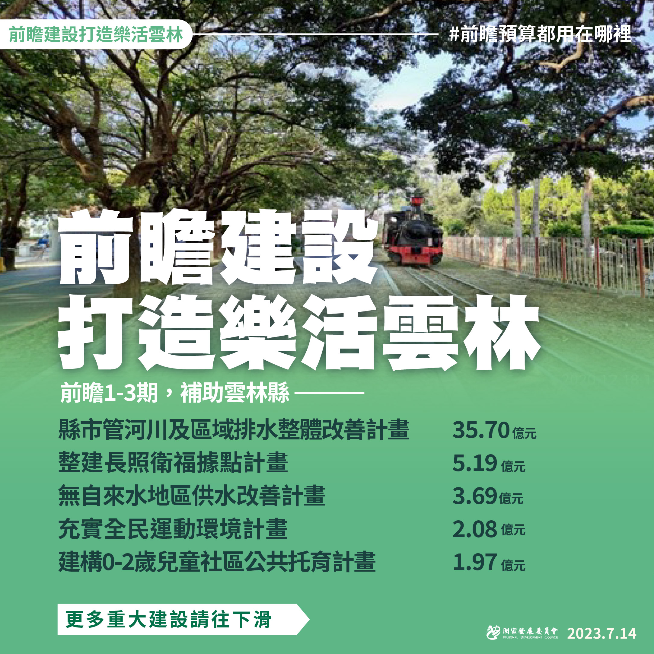 【前瞻建設在身邊】打造樂活雲林