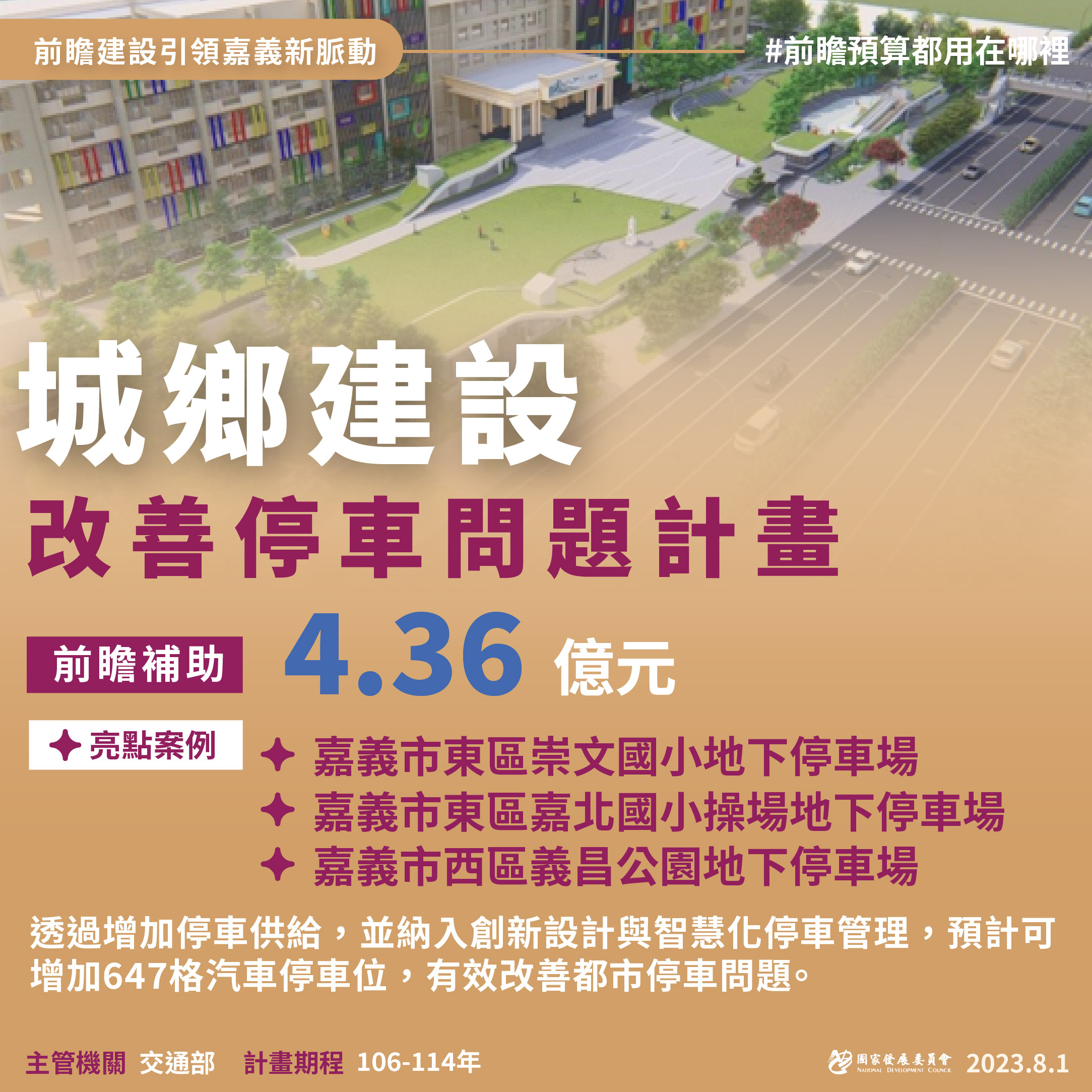 【前瞻建設引領嘉義新脈動】